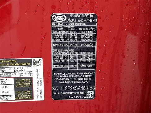 New 2025 Land Rover Range Rover Sport Dynamic SE image 24