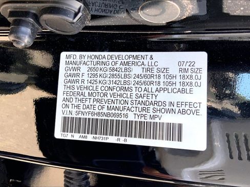 Used 2022 Honda Pilot TrailSport image 35