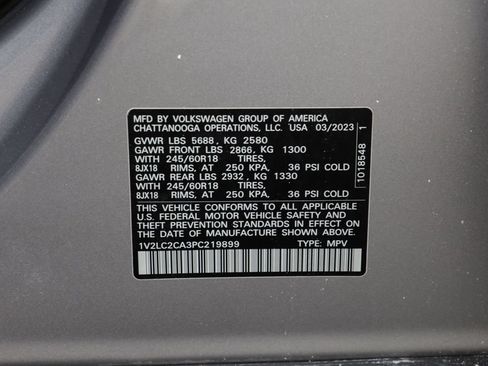 Used 2023 Volkswagen Atlas Cross Sport SE AWD/4WD image 24