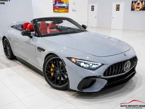 Used 2022 Mercedes-Benz SL 63 AMG 4MATIC w/ AMG Aerodynamic Package image 51