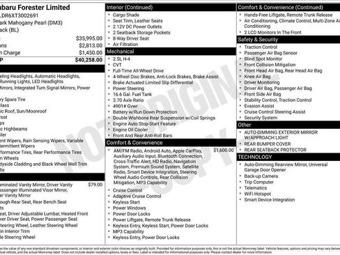 Used 2026 Subaru Forester Limited AWD/4WD image 3