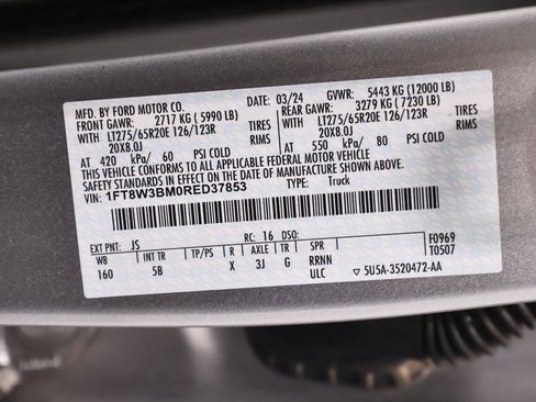 Certified 2024 Ford F350 Lariat w/ Lariat Ultimate Package image 41