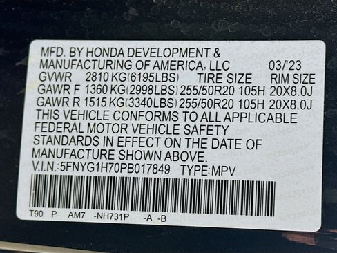 Used 2023 Honda Pilot Touring image 46