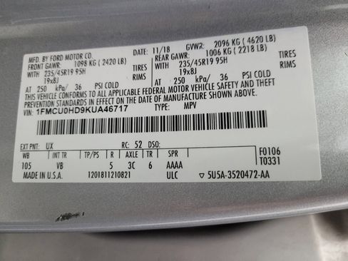 Used 2019 Ford Escape SEL image 33