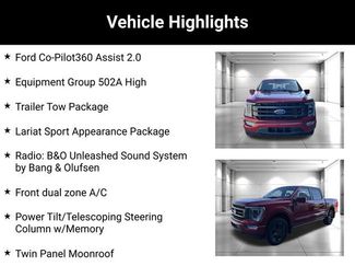 Used 2023 Ford F150 Lariat w/ Equipment Group 502A High AWD/4WD video 2