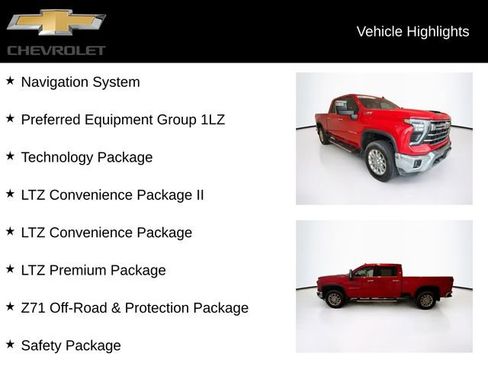 Used 2024 Chevrolet Silverado 2500 LTZ w/ LTZ Premium Package AWD/4WD image 5