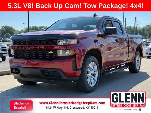 Used 2019 Chevrolet Silverado 1500 Custom w/ Custom Value Package AWD/4WD image 1