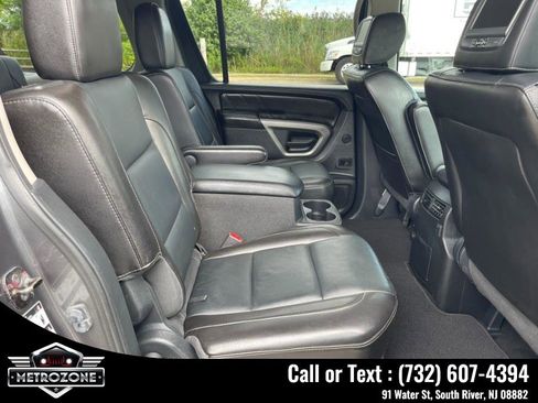 Used 2015 Nissan Armada Platinum w/ 2nd Row Captain Seat Package image 21
