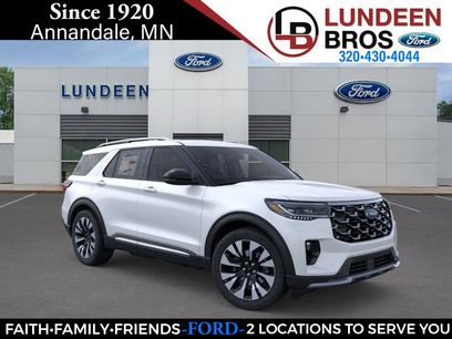 New 2025 Ford Explorer Platinum w/ LUX Leather Package