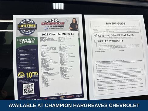 Certified 2023 Chevrolet Blazer LT w/ Driver Confidence Package image 43