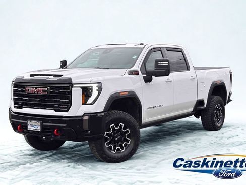 Used 2024 GMC Sierra 2500 AT4X w/ Snow Plow Prep/Camper Package AWD/4WD image 1