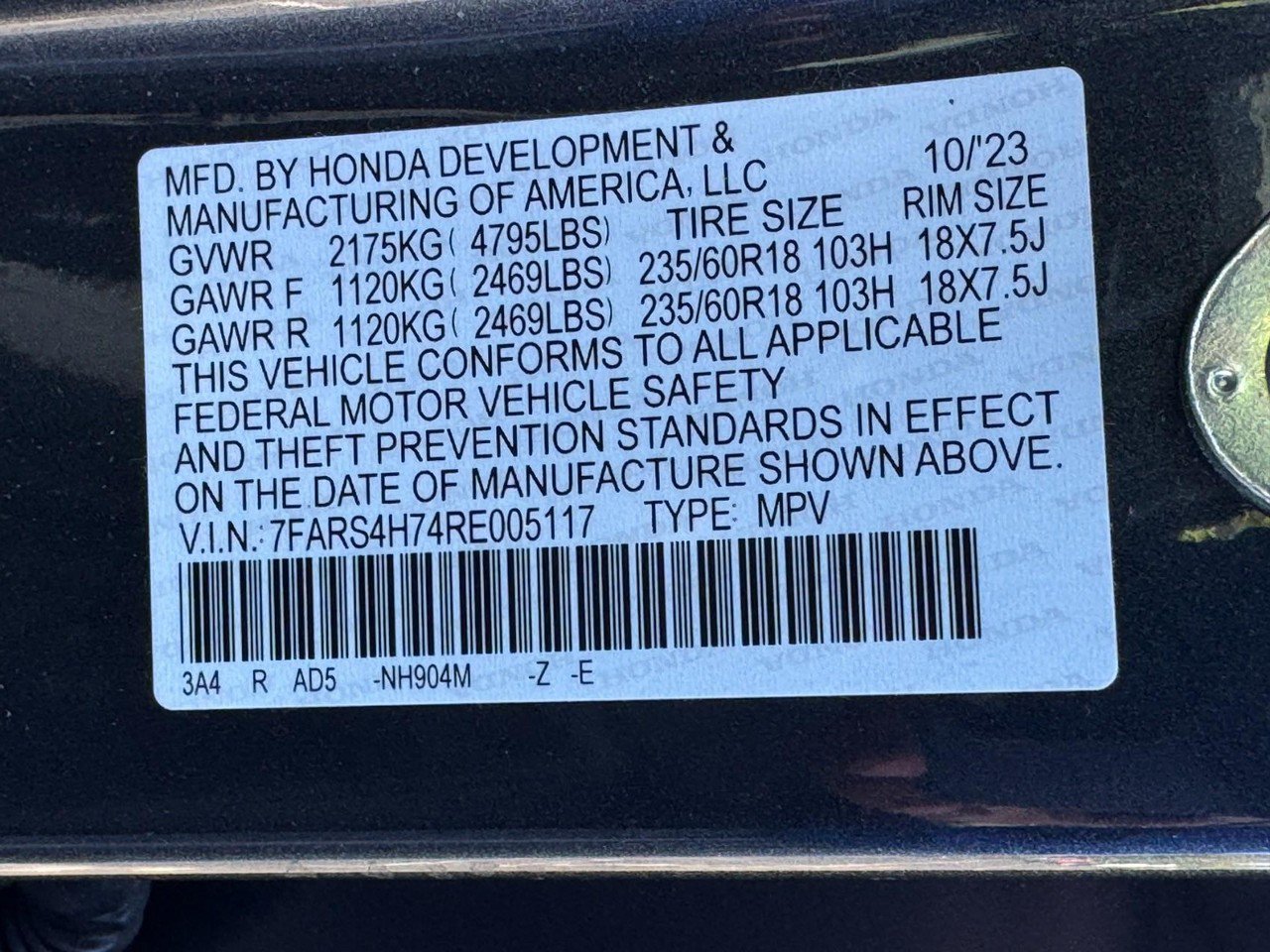 Certified 2024 Honda CR-V EX-L image 25