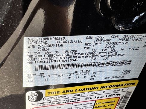 New 2025 Ford Expedition Active image 45