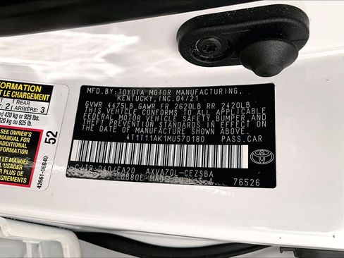 Used 2021 Toyota Camry SE w/ Convenience Package image 31