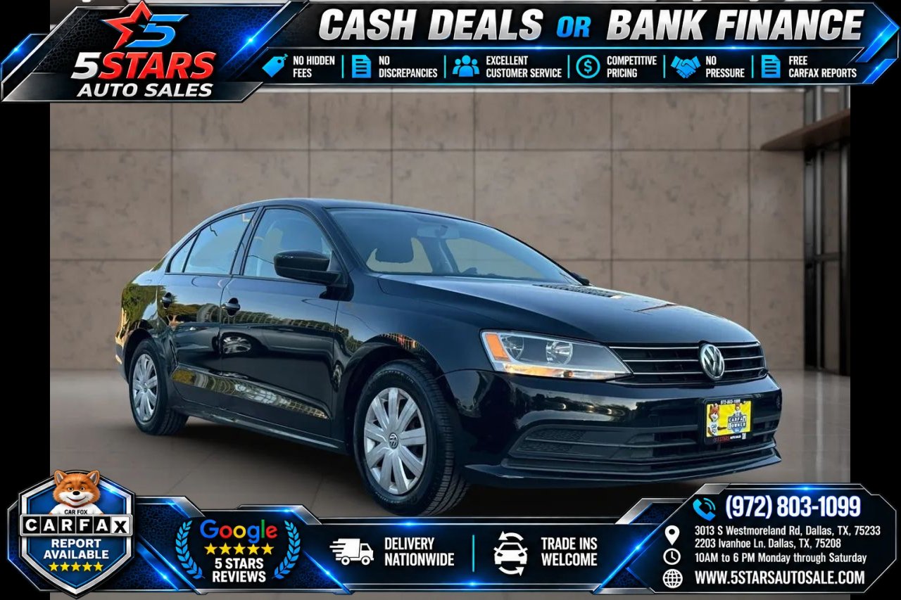 Used 2015 Volkswagen Jetta S FWD image 1