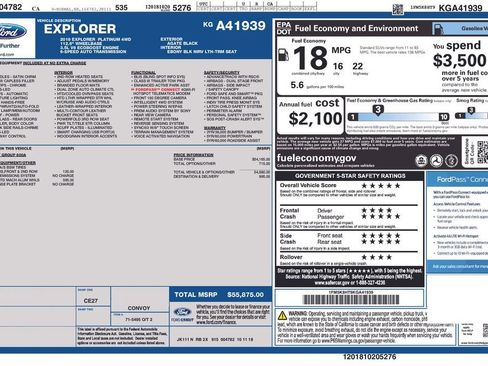 Used 2019 Ford Explorer Platinum image 3