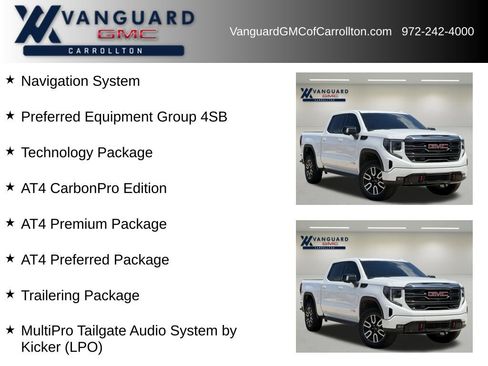 Used 2024 GMC Sierra 1500 AT4 w/ Technology Package AWD/4WD image 6