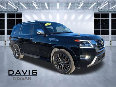 Certified 2022 Nissan Armada Platinum w/ Captain's Chairs Package
