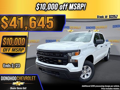 New 2026 Chevrolet Silverado 1500 W/T w/ WT Value Package image 1
