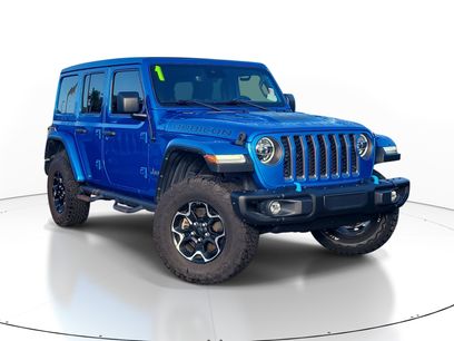 Used 2021 Jeep Wrangler Unlimited Rubicon 4xe w/ Steel Bumper Group