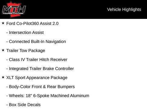 Used 2023 Ford F150 XLT w/ Equipment Group 302A High AWD/4WD image 14