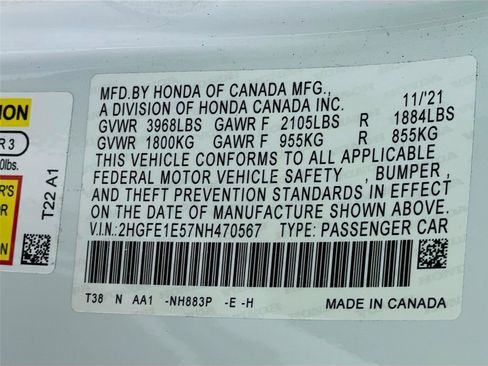 Used 2022 Honda Civic Si image 32