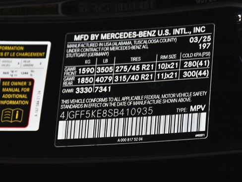 Used 2025 Mercedes-Benz GLS 450 4MATIC image 19