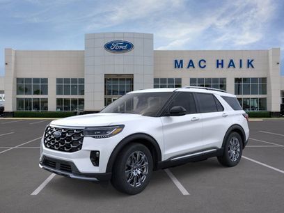 New 2025 Ford Explorer Platinum
