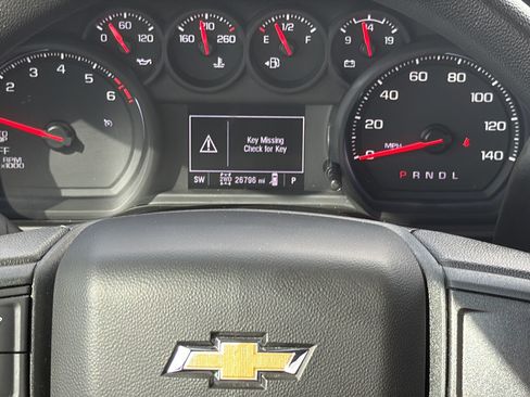 Used 2025 Chevrolet Silverado 1500 Custom w/ Turbomax Blackout Package AWD/4WD image 20