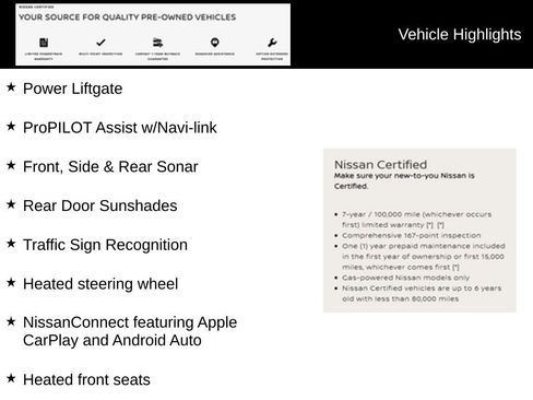 Certified 2023 Nissan Rogue SL w/ SL Premium Package image 9