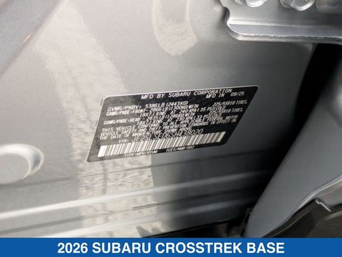 Certified 2026 Subaru Crosstrek 2.5i image 31