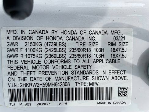 Used 2021 Honda CR-V EX image 33