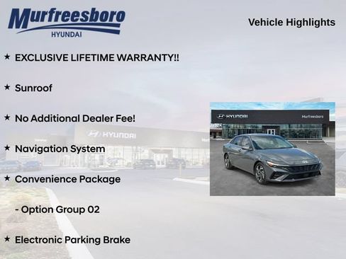 Certified 2024 Hyundai Elantra SEL w/ Convenience Package FWD image 5