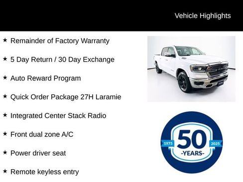 Used 2022 RAM 1500 Laramie AWD/4WD image 7