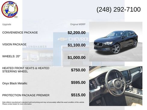 Used 2018 Volvo XC60 T5 Momentum w/ Convenience Package AWD/4WD image 5