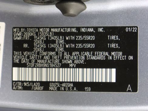 Used 2022 Toyota Highlander Platinum image 62