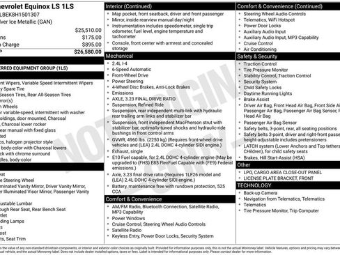 Used 2017 Chevrolet Equinox LS image 3