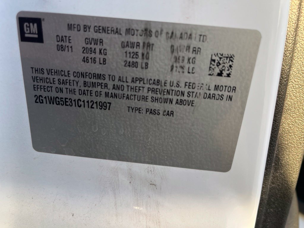 Used 2012 Chevrolet Impala LT FWD image 9