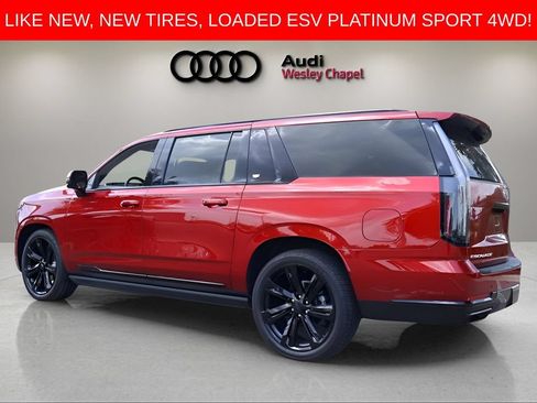 Used 2026 Cadillac Escalade ESV Platinum Sport w/ LPO, Floor Liner Package AWD/4WD image 3