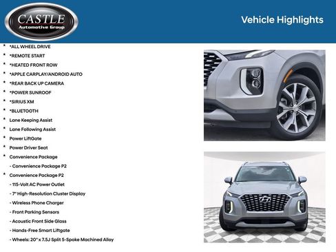 Used 2022 Hyundai Palisade SEL w/ Convenience Package AWD/4WD image 3