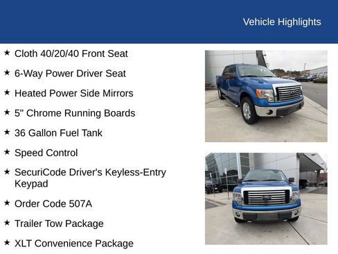 Used 2012 Ford F150 XLT w/ XLT Chrome Pkg image 28