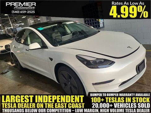 Used 2021 Tesla Model 3 Long Range AWD/4WD image 1