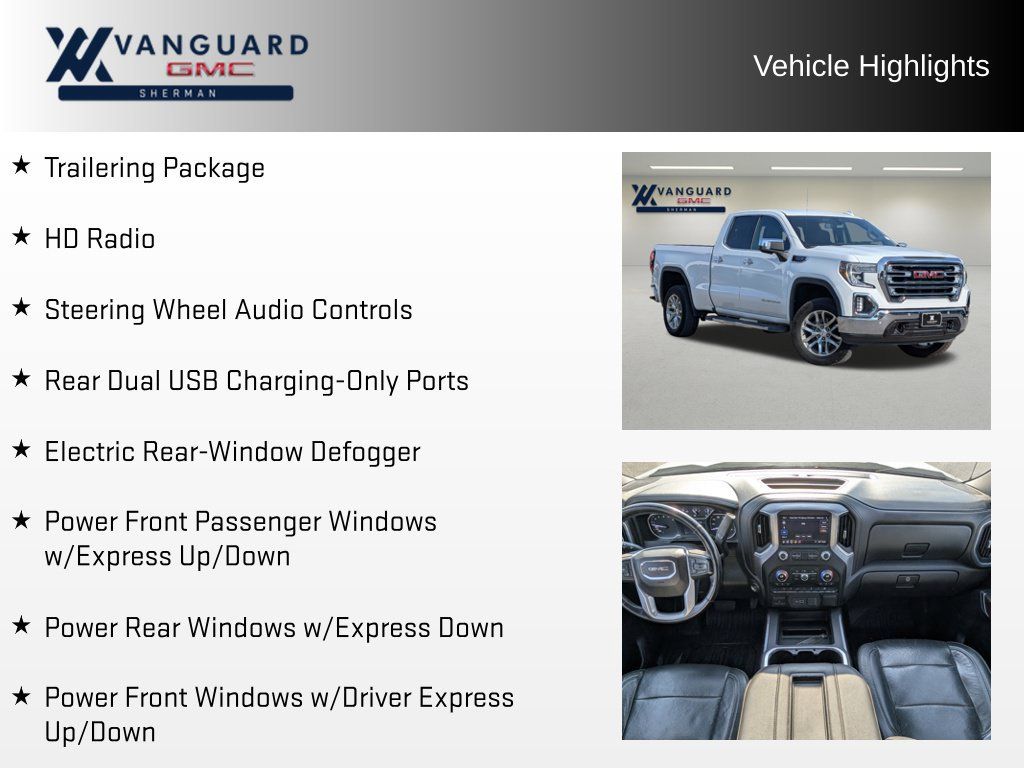 Used 2019 GMC Sierra 1500 SLT w/ SLT Premium Package RWD image 31