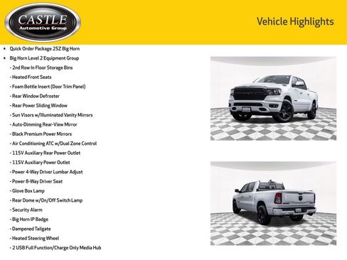 Used 2020 RAM 1500 Big Horn AWD/4WD image 4