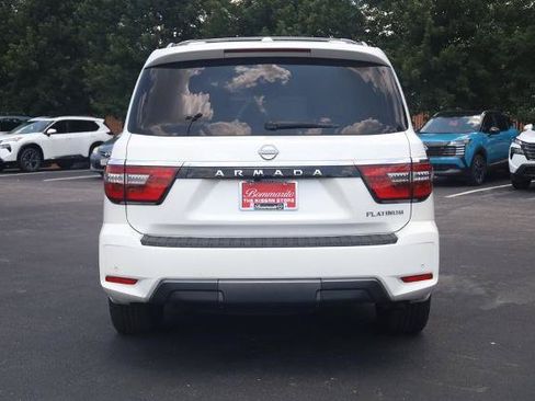 Used 2021 Nissan Armada Platinum w/ Captain's Chairs Package AWD/4WD image 5