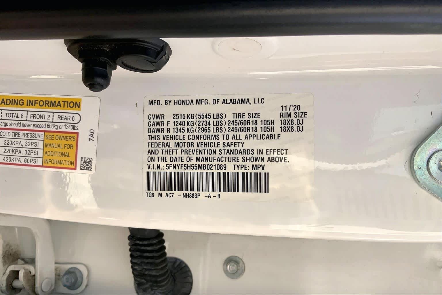 Used 2021 Honda Pilot EX-L image 34