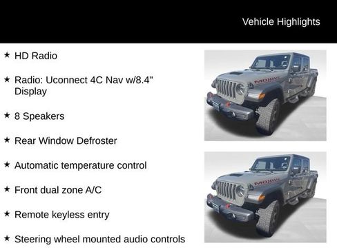 Used 2021 Jeep Gladiator Mojave AWD/4WD image 14