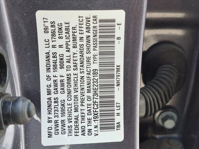 Used 2017 Honda Civic EX image 22