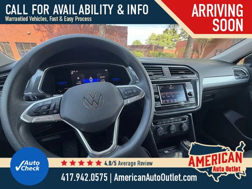 Used 2022 Volkswagen Tiguan S AWD/4WD image 2