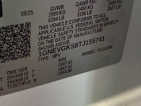 Used 2026 Chevrolet Traverse LT AWD/4WD image 53